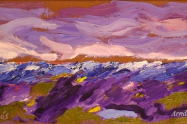 Lavendel am Meer
